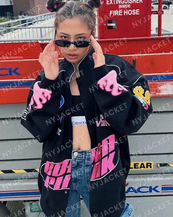 Born Pink Racer Jacket Women s New Trending Racing Jacket born-pink-racer-jacket-women-s-new-trending-racing-jacket