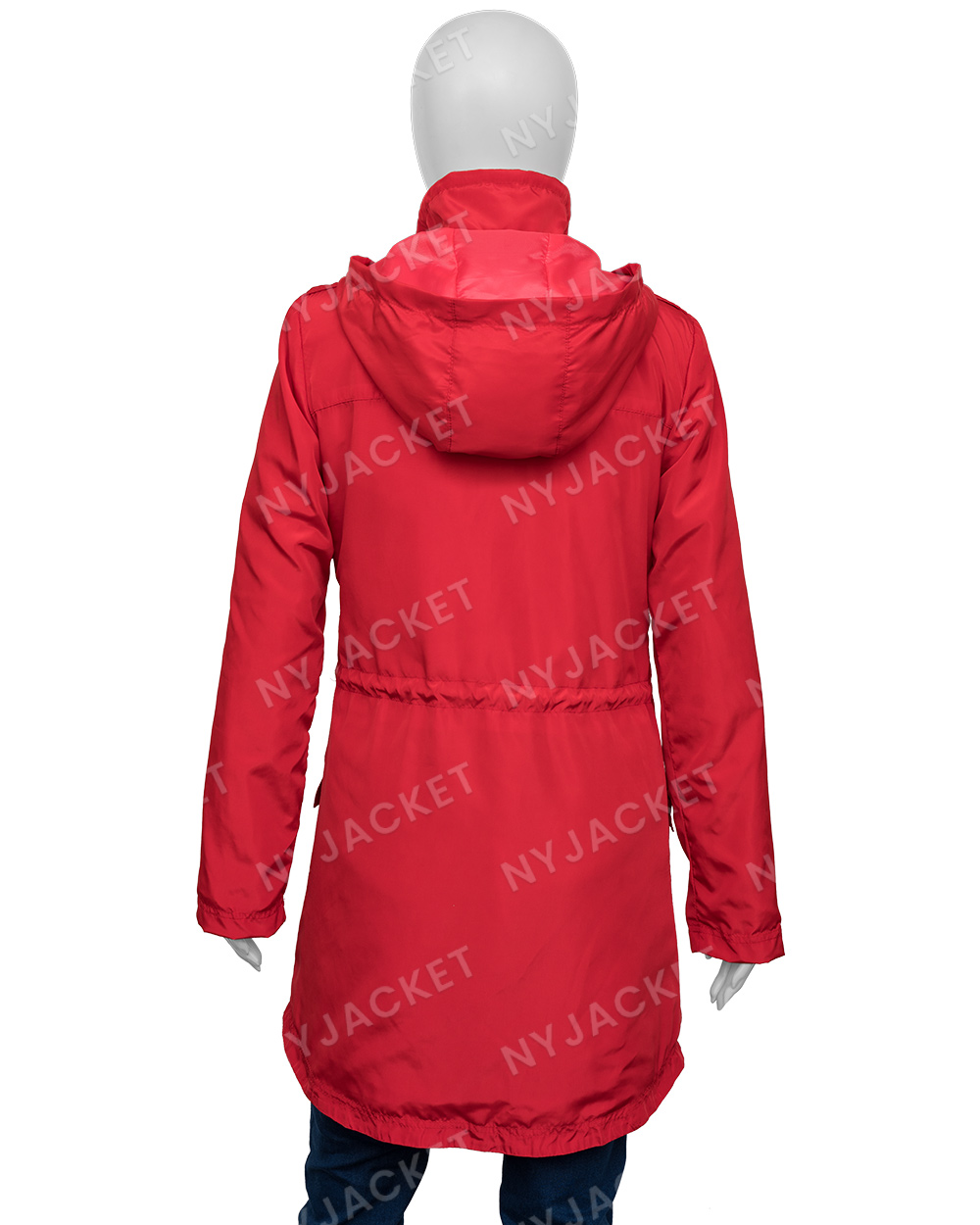 Women’s Polyester Rain Coat with Hoodie