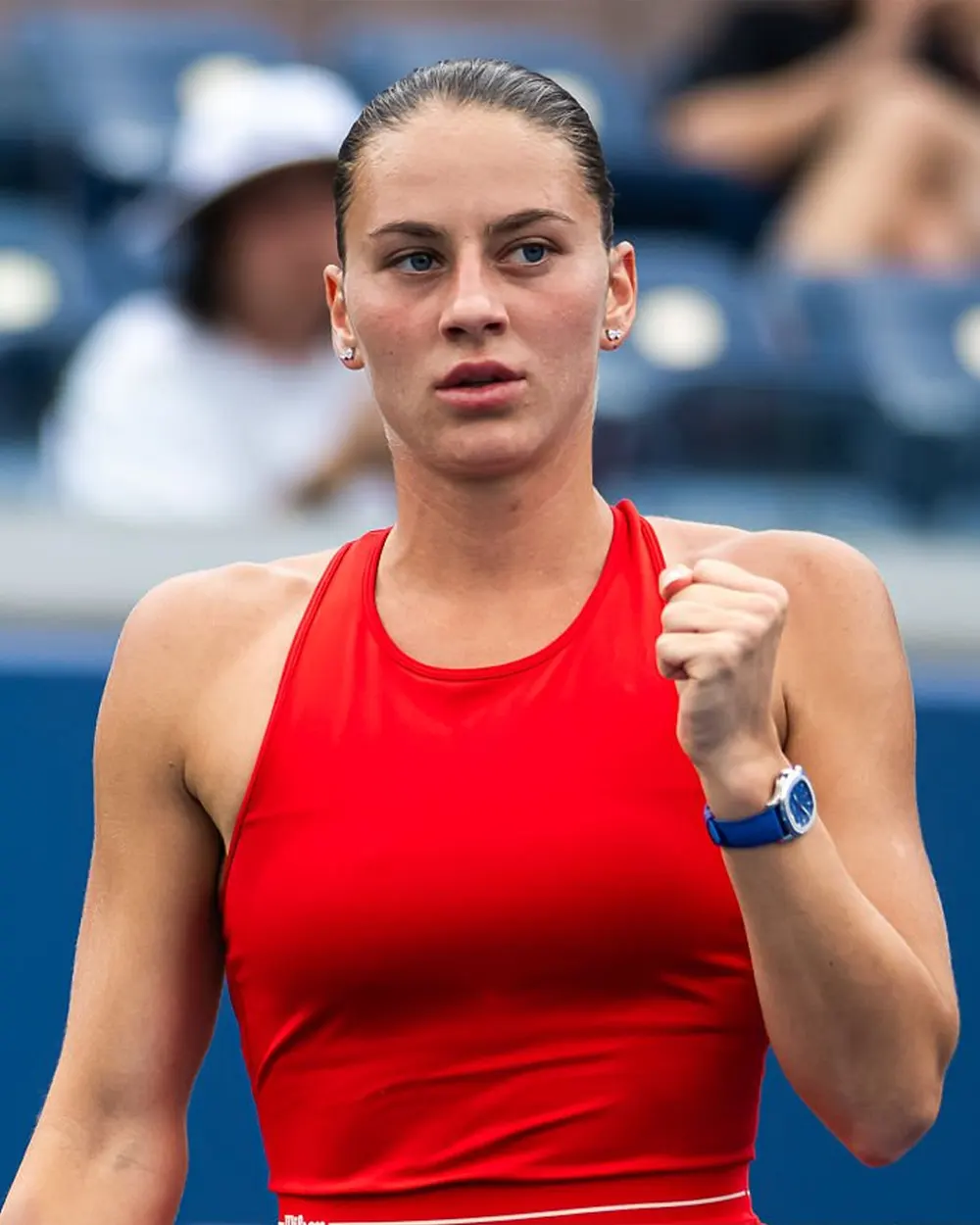 New Marta Kostyuk 2026 US Open Red Top