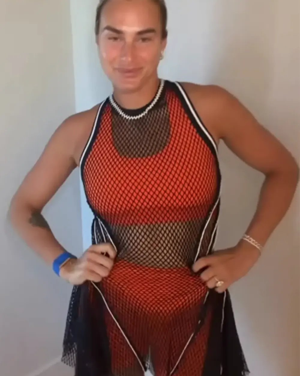 Aryna Sabalenka US Open Dress