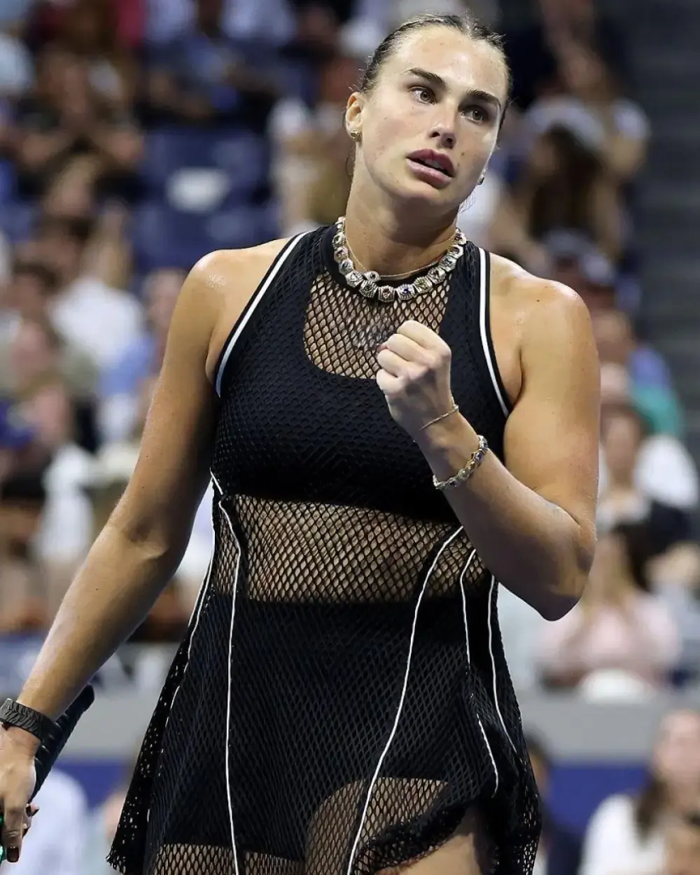 New Aryna Sabalenka 2026 US Open Black Dress